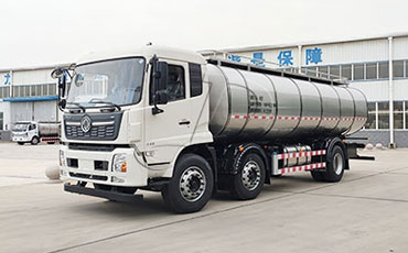 天潤新東牛奶運(yùn)輸車助力江蘇乳企高效物流